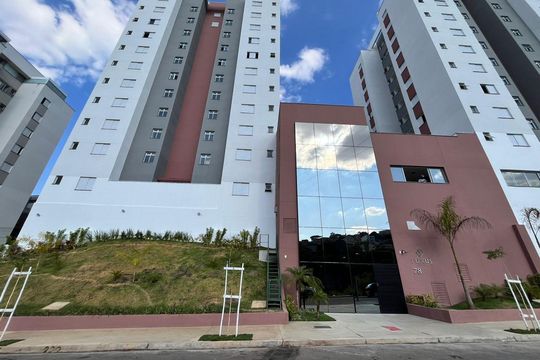 Fachada de apartamento para alugar com 2 quartos, 57m² em Buritis, Belo Horizonte