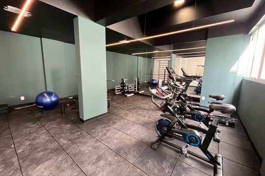 Área comum de apartamento para alugar com 2 quartos, 57m² em Buritis, Belo Horizonte