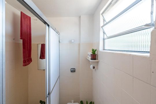 Banheiro Social de apartamento à venda com 1 quarto, 42m² em Planalto Paulista, São Paulo