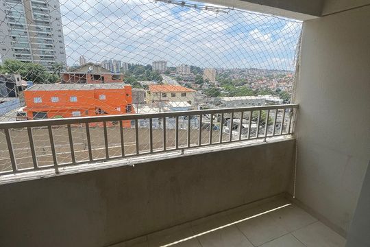 Varanda da Sala de apartamento à venda com 2 quartos, 53m² em Jardim do Lago, São Paulo