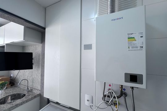 Cozinha de apartamento à venda com 2 quartos, 81m² em Recreio dos Bandeirantes, Rio de Janeiro