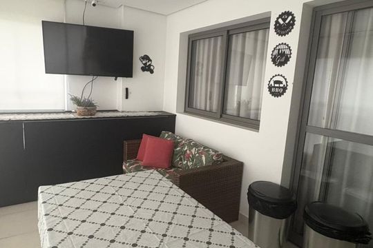 Sala de apartamento à venda com 2 quartos, 90m² em Vila Independencia, São Paulo
