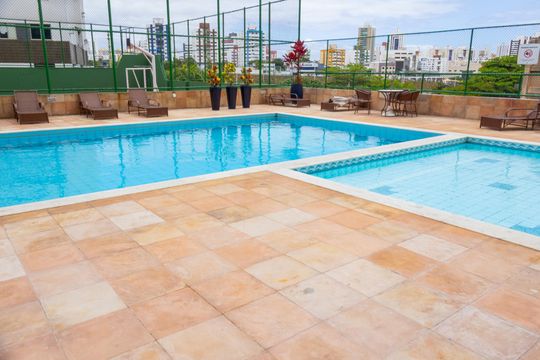 Área comum - Piscina de apartamento para alugar com 2 quartos, 62m² em Narandiba, Salvador