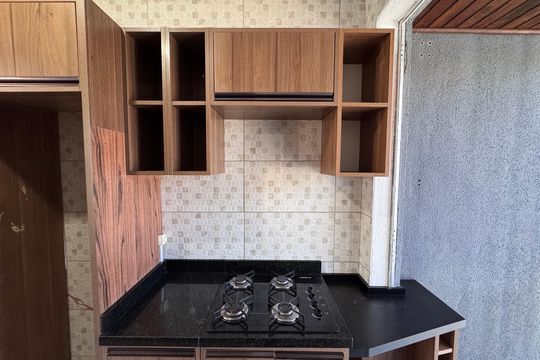 Cozinha de apartamento para alugar com 2 quartos, 65m² em Feitoria, São Leopoldo