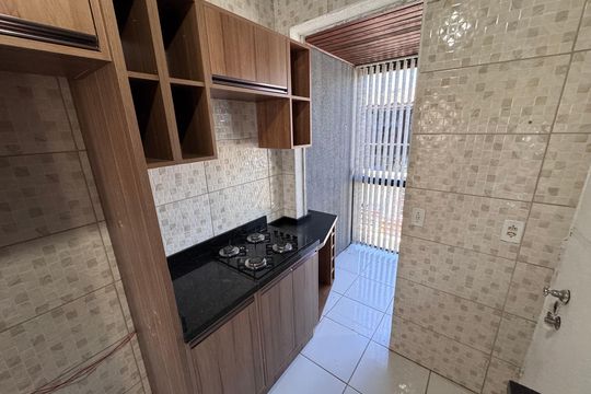 Cozinha de apartamento para alugar com 2 quartos, 65m² em Feitoria, São Leopoldo