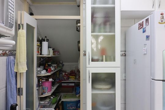 Cozinha de casa de condomínio à venda com 2 quartos, 90m² em Vila Jerusalem, São Bernardo do Campo