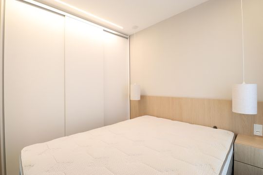 Suíte de apartamento à venda com 2 quartos, 53m² em Barra Funda, São Paulo