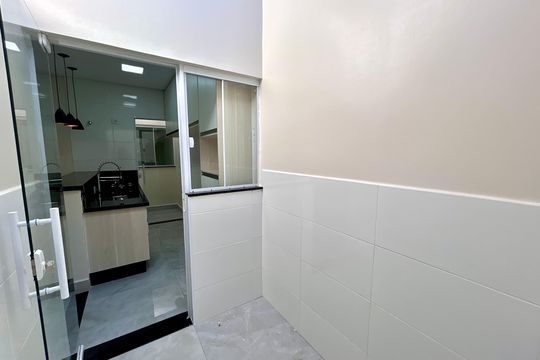 Área de Serviço de casa para alugar com 2 quartos, 60m² em Cidade Jardim Cumbica, Guarulhos