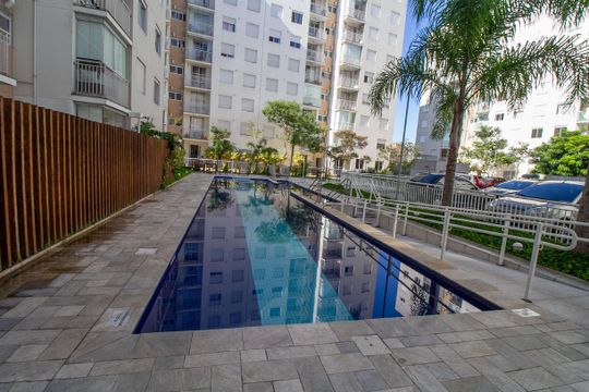 Área comum - Piscina de apartamento à venda com 3 quartos, 60m² em Jardim Guairaca, São Paulo
