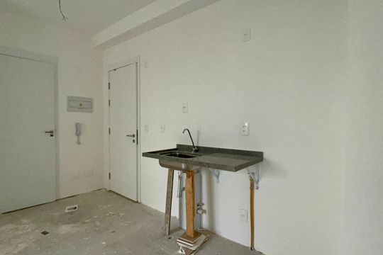 Cozinha de apartamento à venda com 1 quarto, 40m² em Pinheiros, São Paulo