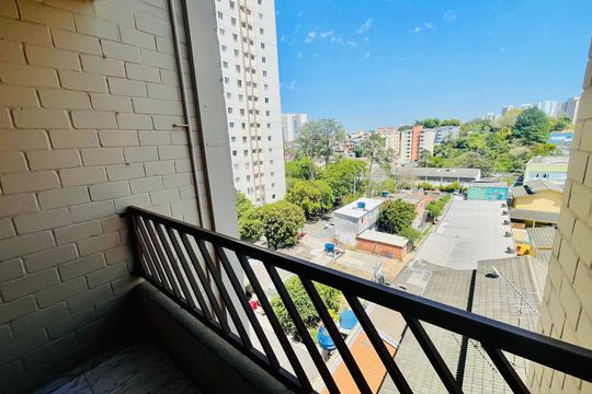 Varanda da Sala de apartamento para alugar com 2 quartos, 57m² em Jardim Iporanga, Guarulhos