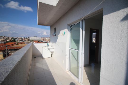 Área de Serviço  de apartamento à venda com 3 quartos, 136m² em Santa Helena, Belo Horizonte