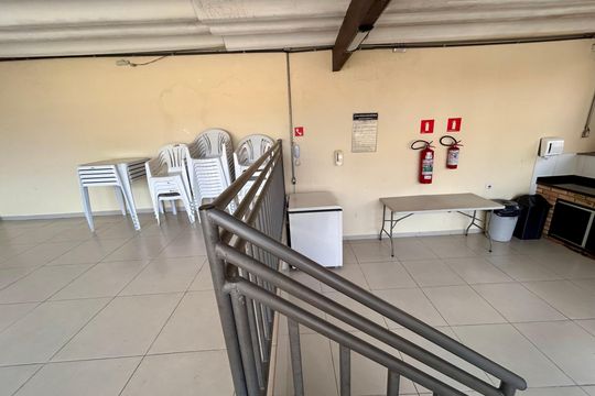 Área comum - Churrasqueira de apartamento para alugar com 1 quarto, 48m² em Picanço, Guarulhos