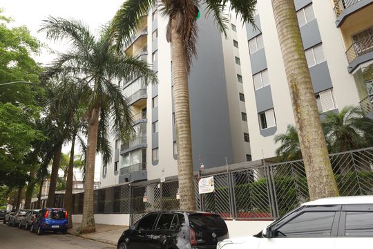 Fachada do condomínio de apartamento à venda com 3 quartos, 63m² em Vila Regina, São Paulo