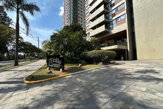 Fachada de apartamento à venda com 1 quarto, 65m² em Alphaville Industrial, Barueri