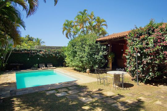 Área comum - Piscina de casa à venda com 3 quartos, 485m² em Pampulha, Belo Horizonte