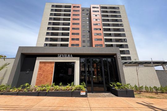 Fachada de apartamento para alugar com 2 quartos, 70m² em Quintas de São José, Ribeirão Preto