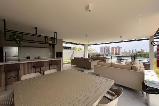 Área comum de apartamento para alugar com 2 quartos, 70m² em Quintas de São José, Ribeirão Preto