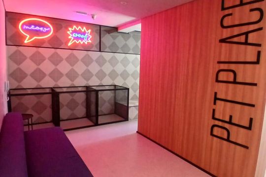 Área comum de kitnet/studio à venda com 1 quarto, 25m² em Moema, São Paulo