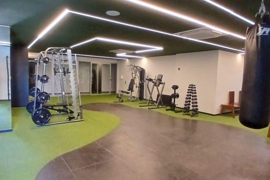 Área comum de kitnet/studio para alugar com 1 quarto, 29m² em Indianópolis, São Paulo