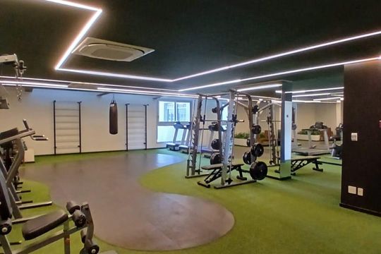 Área comum de kitnet/studio para alugar com 1 quarto, 29m² em Indianópolis, São Paulo