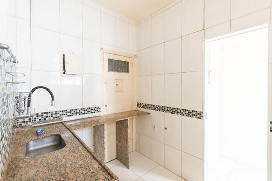 Cozinha de apartamento à venda com 3 quartos, 150m² em Estácio, Rio de Janeiro