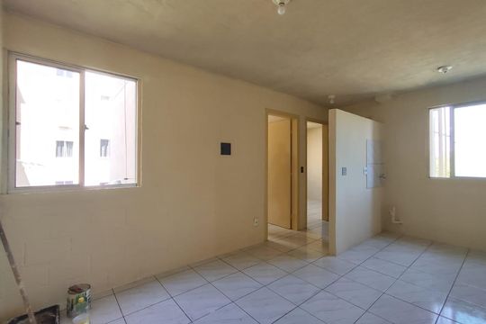 Sala/Cozinha de apartamento para alugar com 2 quartos, 57m² em Canudos, Novo Hamburgo
