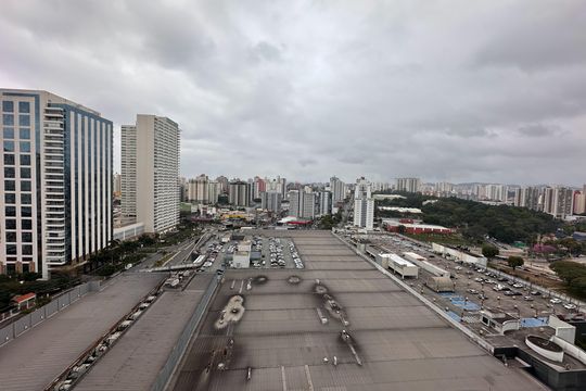 Vista da Sacada de apartamento para alugar com 1 quarto, 42m² em Centro, São Bernardo do Campo