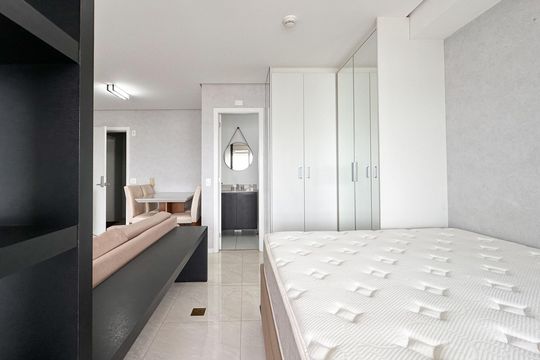 Quarto de apartamento para alugar com 1 quarto, 42m² em Centro, São Bernardo do Campo