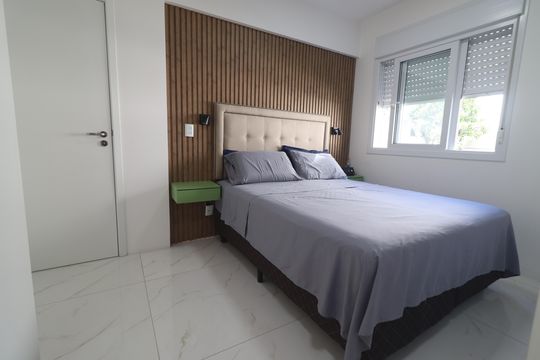 Suíte de apartamento à venda com 2 quartos, 66m² em Vila Nova, Novo Hamburgo
