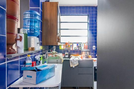 Cozinha de apartamento à venda com 2 quartos, 69m² em Centro Histórico, Porto Alegre