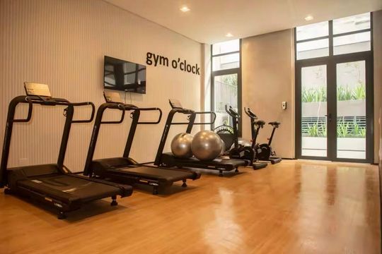 Área comum - Academia de kitnet/studio à venda com 1 quarto, 34m² em Vila Clementino, São Paulo