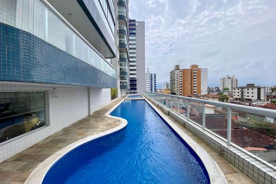 Área comum de apartamento para alugar com 3 quartos, 168m² em Vila Assuncao, Praia Grande