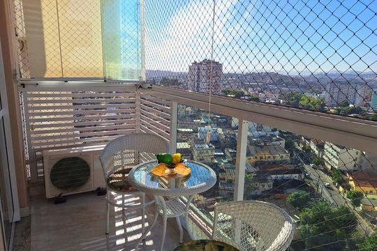 Varanda de apartamento à venda com 3 quartos, 124m² em Cachambi, Rio de Janeiro