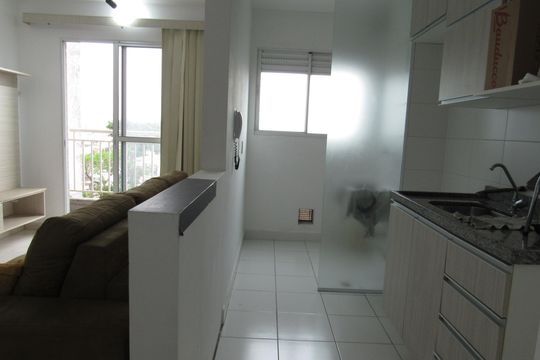 Cozinha de apartamento à venda com 2 quartos, 49m² em Quitaúna, Osasco