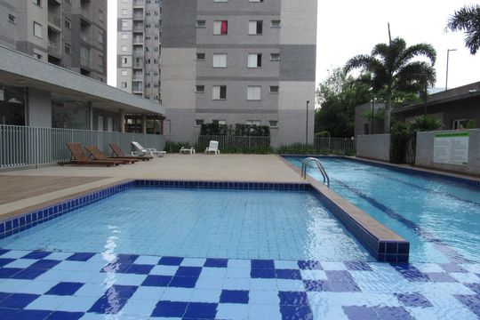 Área comum - Piscina de apartamento à venda com 2 quartos, 49m² em Quitaúna, Osasco