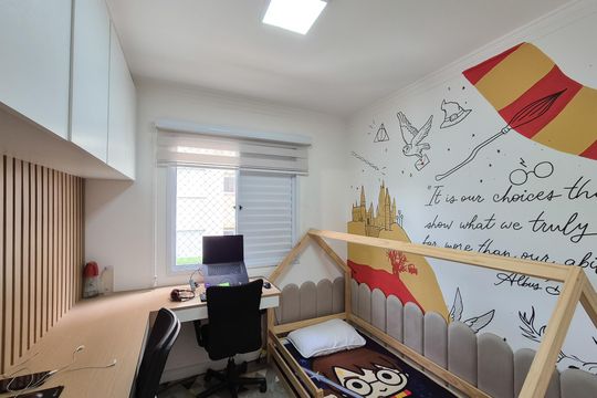 Quarto 2 de apartamento para alugar com 2 quartos, 48m² em Vila Goncalves, São Bernardo do Campo