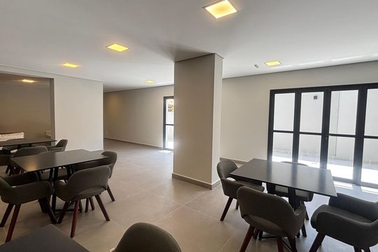 Área comum de apartamento à venda com 3 quartos, 65m² em Vila Assunção, Santo André