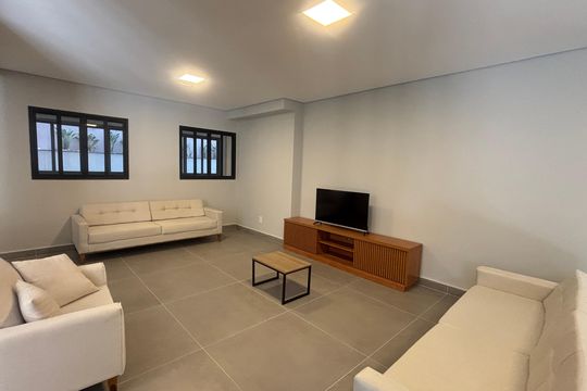 Área comum de apartamento à venda com 3 quartos, 65m² em Vila Assunção, Santo André