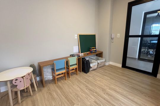 Área comum de apartamento à venda com 3 quartos, 65m² em Vila Assunção, Santo André