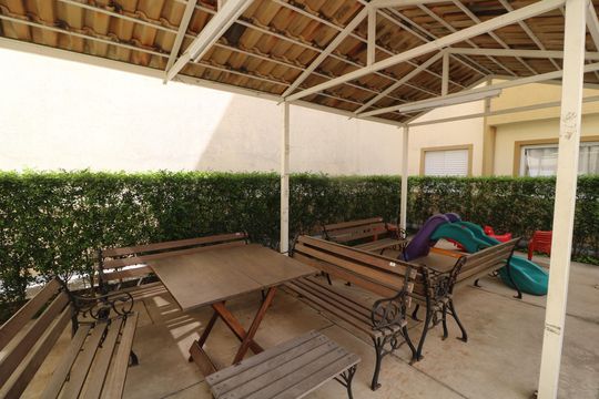 Área externa de apartamento à venda com 2 quartos, 48m² em Vila Antonieta, São Paulo