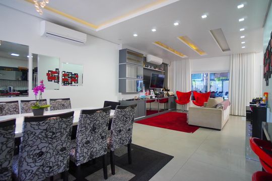 Sala de casa de condomínio à venda com 3 quartos, 241m² em Sarandi, Porto Alegre