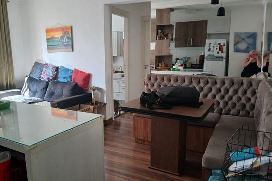 Sala  de apartamento à venda com 2 quartos, 52m² em Vila Sao Joao, Barueri