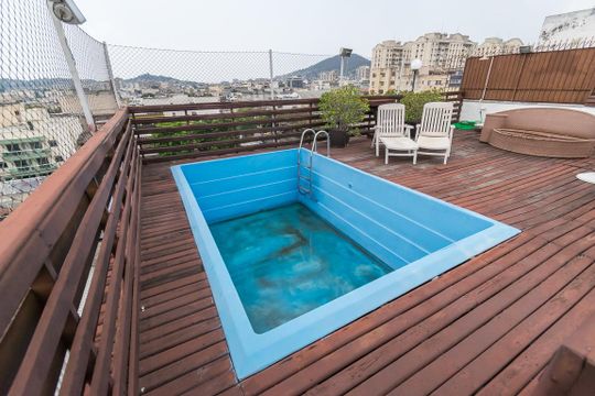 Área comum - Piscina de apartamento à venda com 5 quartos, 400m² em Vila da Penha, Rio de Janeiro