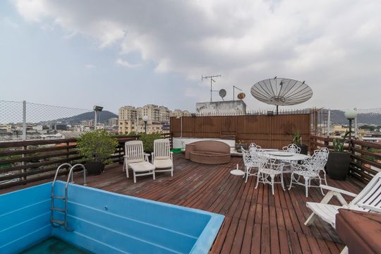 Área comum - Piscina de apartamento à venda com 5 quartos, 400m² em Vila da Penha, Rio de Janeiro