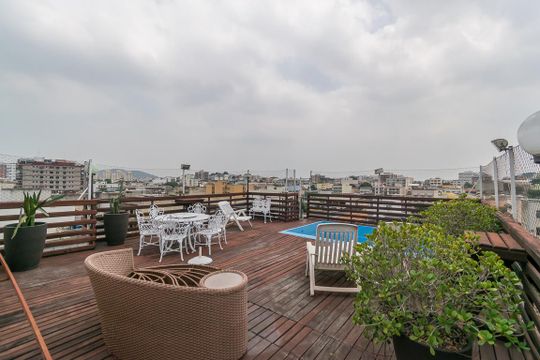 Área comum - Piscina de apartamento à venda com 5 quartos, 400m² em Vila da Penha, Rio de Janeiro