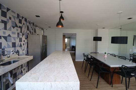 Área comum de apartamento à venda com 1 quarto, 31m² em Vila Santa Clara, São Paulo