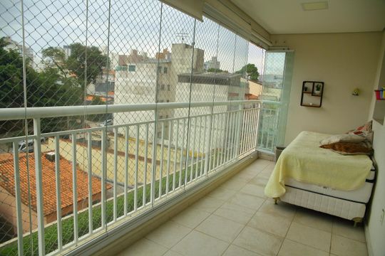 Varanda de apartamento à venda com 2 quartos, 104m² em Centro, São Bernardo do Campo