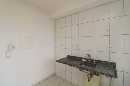 Cozinha de kitnet/studio à venda com 1 quarto, 36m² em Parque Independencia, São Paulo