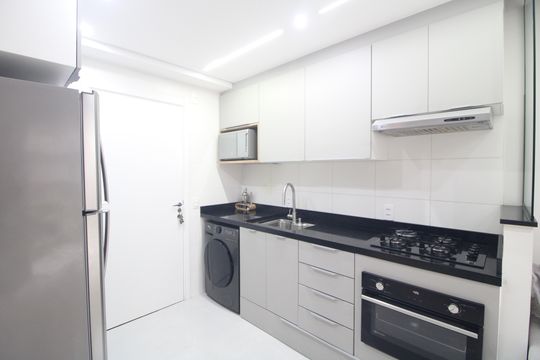 Cozinha de apartamento à venda com 2 quartos, 35m² em Socorro, São Paulo